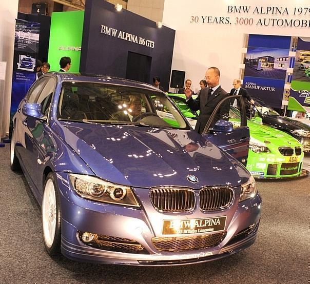 Alpina hat Grund zum Feiern und machte sich selbst ein Präsent: den BMW Alpina D3 Bi-Turbo Diesel. Foto: UP/auto-reporter.net